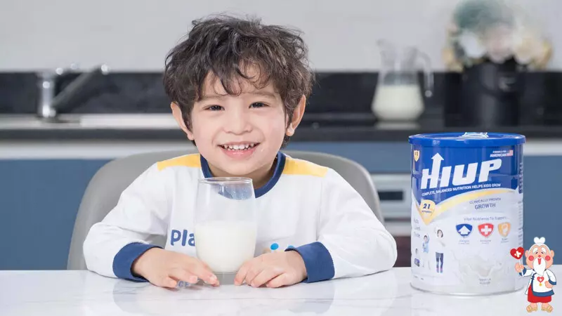 Sữa HIUP tăng chiều cao cho trẻ