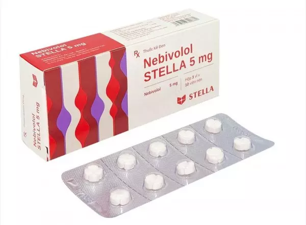 Thuốc hạ huyết áp nhanh Nebivolol Stella