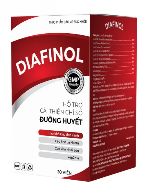 Diafinol giảm mỡ máu