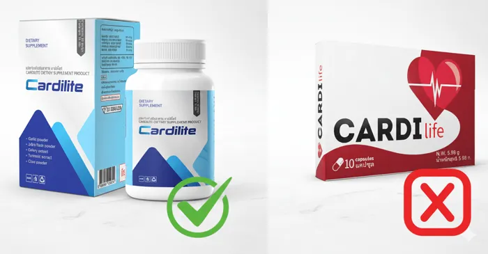 ความแตกต่างระหว่าง Cardilite กับ Cardi Life