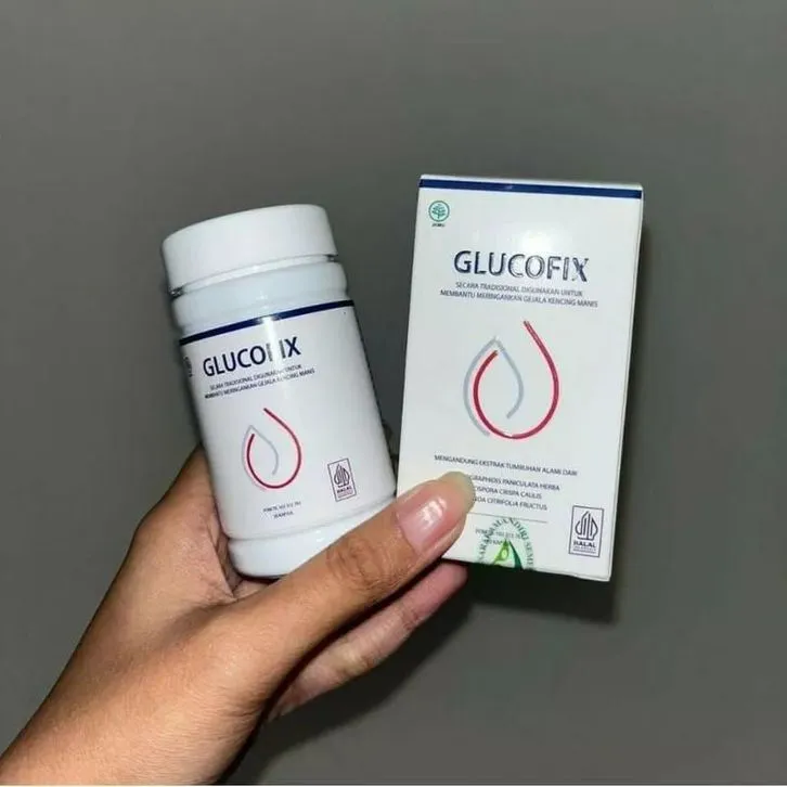 Glucofix Herbal Atasi Diabetes, Stabilkan Gula & Aman BPOM