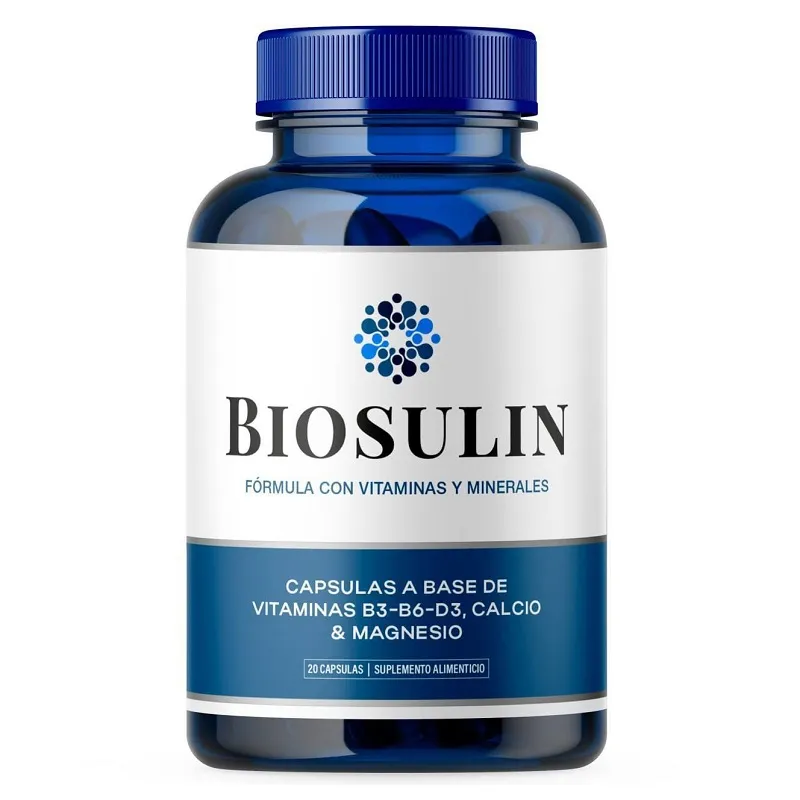 Biosulin: Control Natural de Diabetes y Glucosa